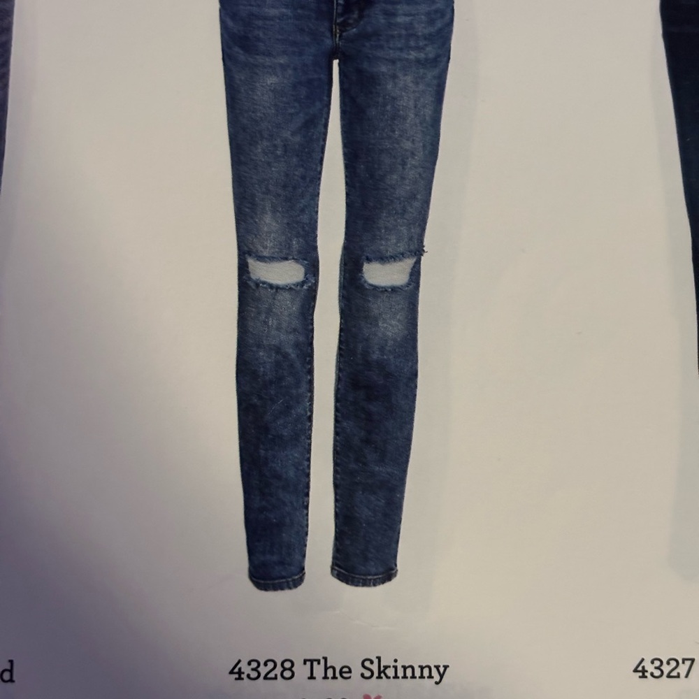 CAbi The Skinny 4328 Blue Skinny Jeans Size 10 EUC